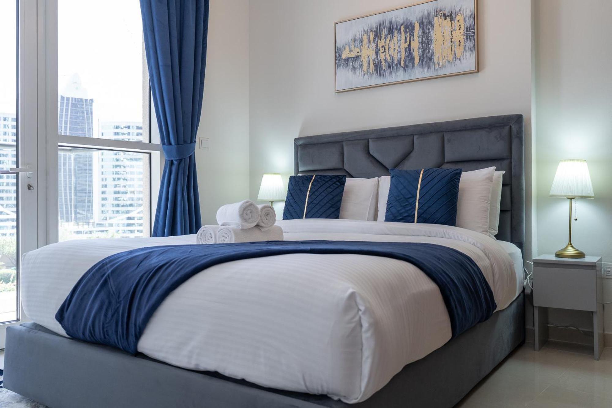 Dunya Tower Luxury And 2 Min Walk To Dubai Mall And Burj Khalifa In Heart Of Downtown Extérieur photo